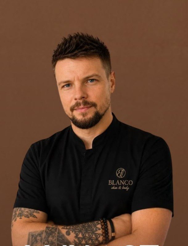 Łukasz — terapeuta manualny i współwłaściciel Blanco Skin & Body